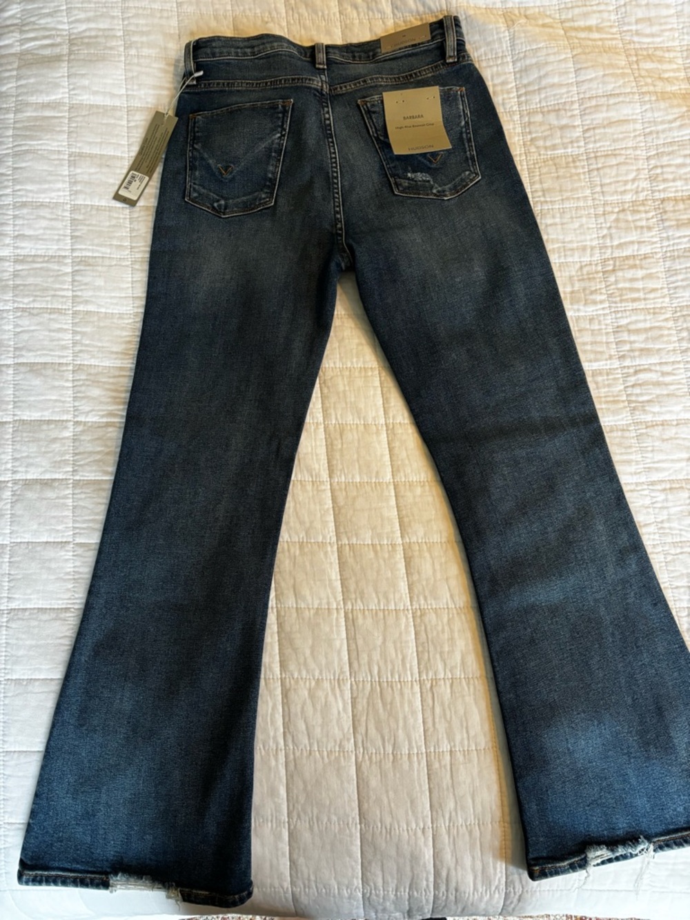 Hudson Barbara High-Rise Bootcut Crop Jeans - Scenic - Picture 7 of 8